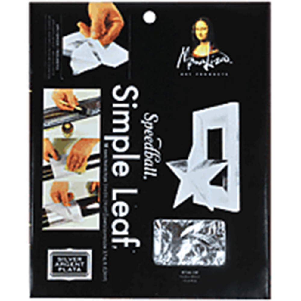 Mona Lisa, Simple, Leaf Silver, 18 sheet, Pack